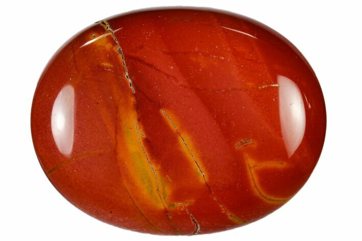 1.7" Polished Mookaite Jasper Pocket Stone  - Photo 1